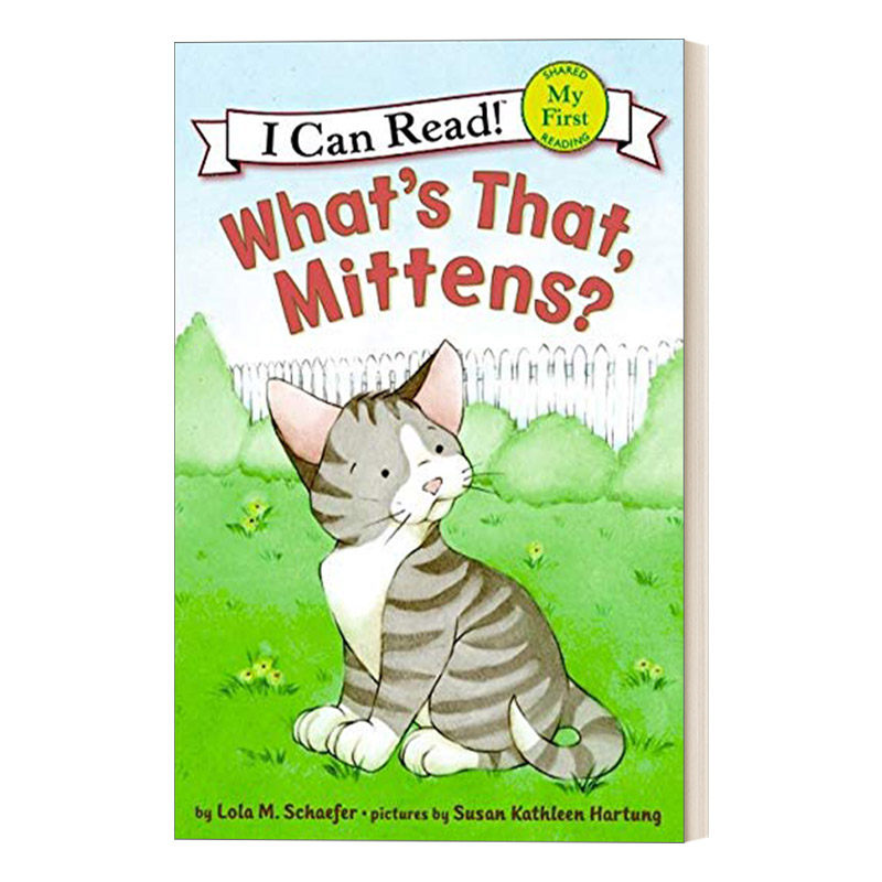 英文原版 whats that  mittens 这是什么小猫咪咪 分级阅读 英文版