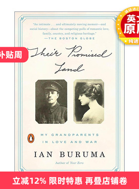 英文原版 Their Promised Land 他们的应许之地 爱与战争中的祖父母 犹太夫妻传记 零年 1945作者伊恩·布鲁玛 进口英语原版书籍