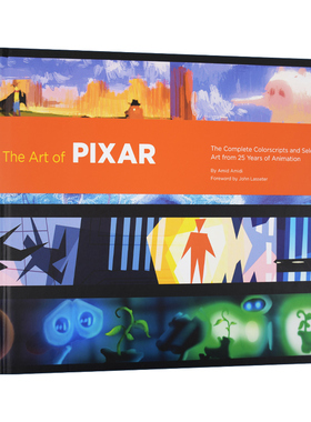 英文原版 The Art of Pixar 25th Anniv The Complete Color Scripts 皮克斯的艺术25周年电影设定集画册 英文版 进口英语原版书