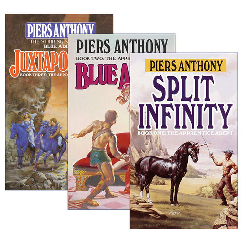 英文原版小说 Apprentice Adept Series 3册 Piers Anthony皮尔斯·安东尼 动作冒险小说 英文版 进口英语原版书籍