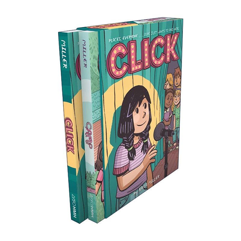 英文原版 Click and Camp boxed set 漫画小说2册盒装 A Click Graphic Novel 系列 英文版 进口英语原版书籍