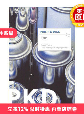 英文原版 Ubik 尤比克 菲利普迪克 英文版 进口英语原版书籍