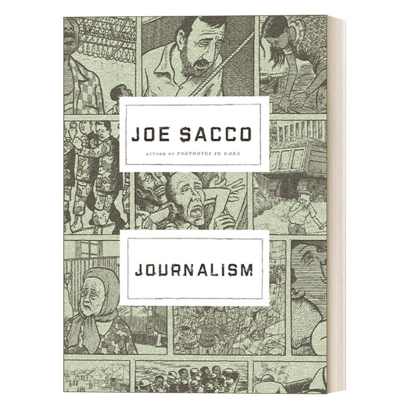 英文原版 Journalism 新闻纪实 Joe Sacco漫画 英文版 进口英语原版书籍