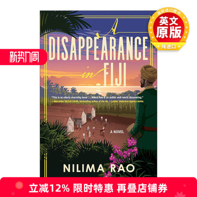 英文原版 A Disappearance in Fiji Sergeant Akal Singh Mystery 01 斐济失踪案 犯罪推理小说 亚马逊编辑之选 进口英语原版书籍