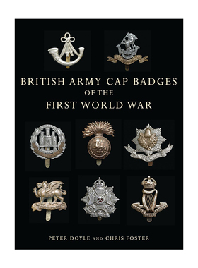 英文原版 British Army Cap Badges of the First World War 一战英国军帽徽章 历史艺术图册 英文版 进口英语原版书籍