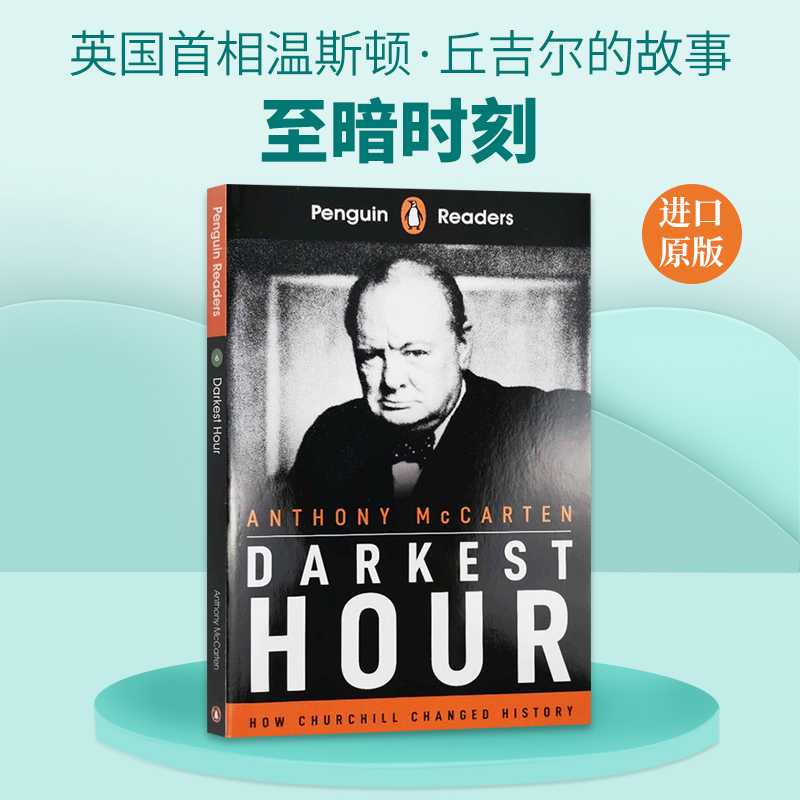 英文原版 Penguin Reader Level 6 Darkest Hour 企鹅分级阅读第6级 至暗时刻 英文版儿童全英语书