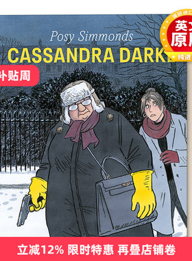 英文原版 Cassandra Darke 卡桑德拉·达克 波西?西芒德斯漫画 精装 英文版 进口英语原版书籍