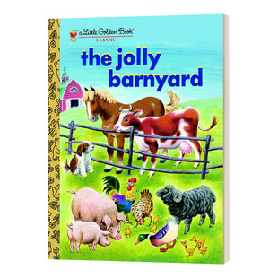 Barnyard 书籍儿童全英语书 进口英语原版 谷仓 The Jolly 兰登书屋精装 Golden Little 英文版 英文原版 Book 小金书 欢乐