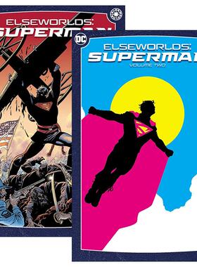 英文原版 Elseworlds Superman 异世界 超人系列2册 2024新版 DC漫画 J. M. Dematteis 英文版 进口英语原版书籍
