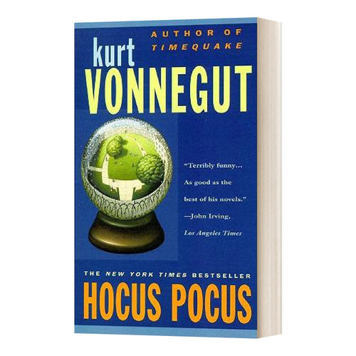 英文原版小说 Hocus Pocus 咒语 Kurt Vonnegut 库尔特 冯内古特 英文版 进口英语原版书籍