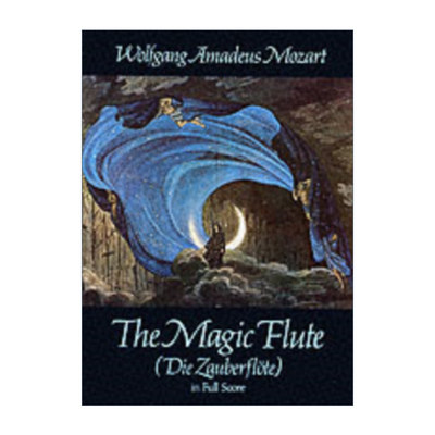 英文原版 The Magic Flute (Die Zauberflote) in Full Score 魔笛全谱 歌剧 Wolfgang Amadeus Mozart莫扎特 英文版 进口书籍