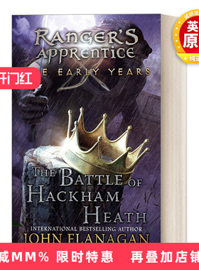 英文原版 The Battle of Hackham Heath Ranger's Apprentice The Early Years 02 皇家骑士 早年系列2 哈克汉姆希思战役 英文版