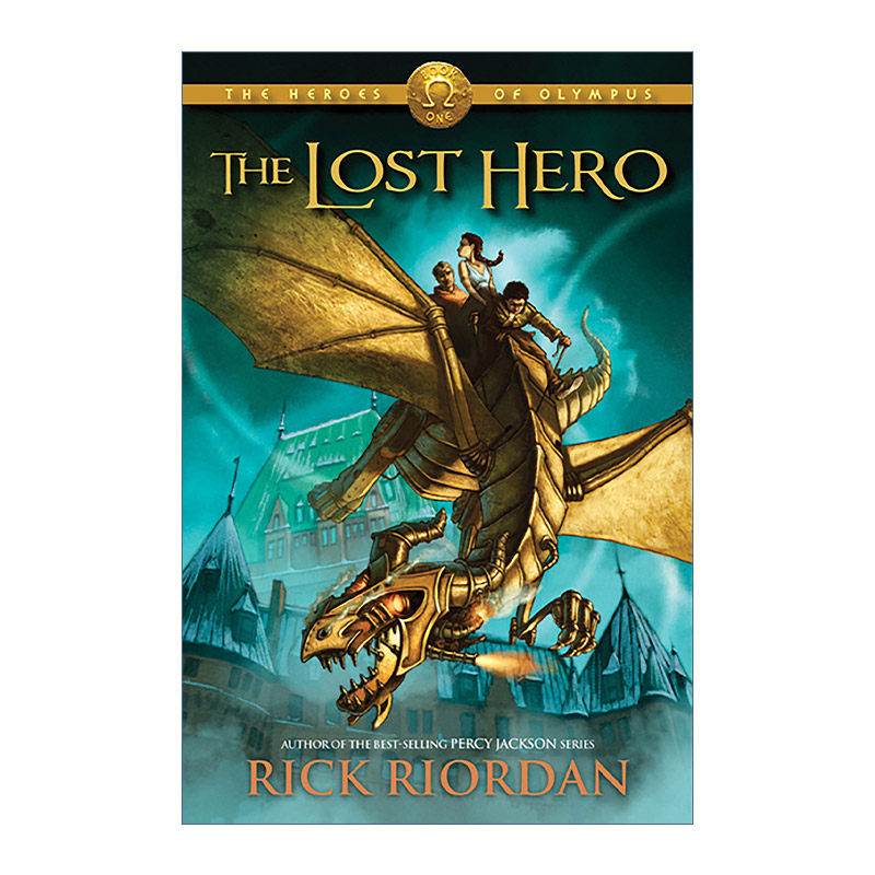 英文原版 The Heroes of Olympus 01 The Lost Hero 波西杰克逊第二季 奥林匹斯英雄系列1 失落的英雄 Rick Riordan 英文版进口书