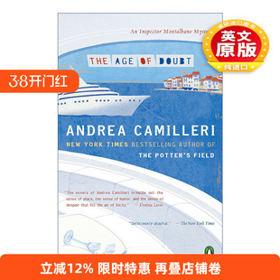 英文原版 The Age of Doubt 怀疑的时代 蒙塔巴诺督查系列 同名电影原著 悬疑推理小说 Andrea Camilleri 英文版 进口英语书籍