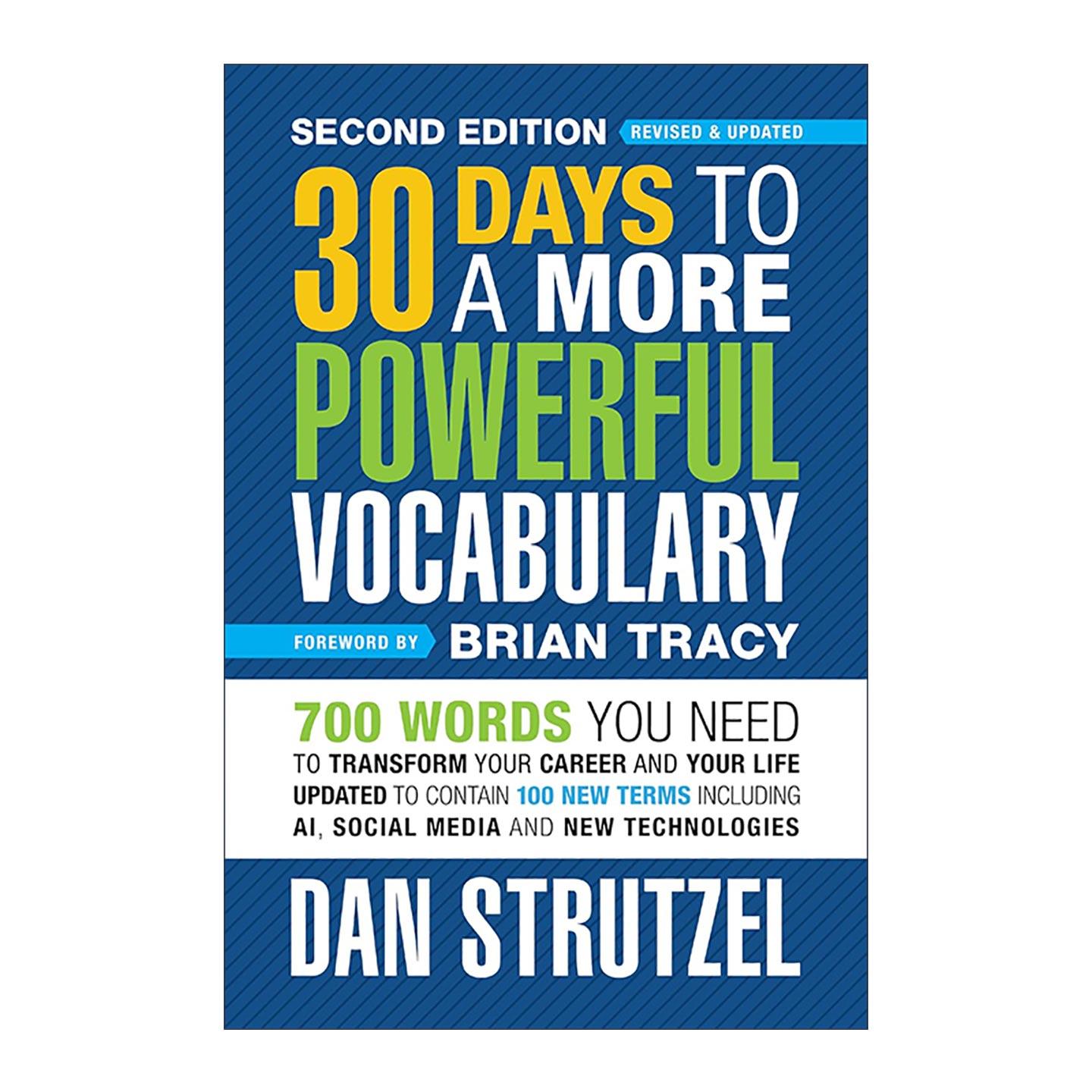 英文原版 30 Days to a More Powerful Vocabulary 30天积累更强大的词汇 第二版 改变职业发展与生活所需的700个单词 英文版