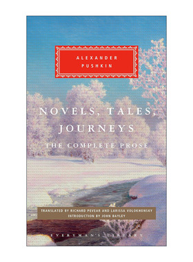英文原版 Novels Tales Journeys Everyman's Library Classics 小说 故事 旅程 Alexander Pushkin普希金完整散文集 人人图书馆