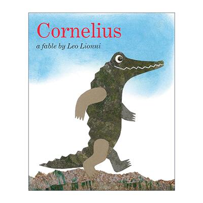 英文原版 Cornelius Oversized Board Book 鳄鱼哥尼流 寓言一则 儿童经典绘本 大开本纸板书 英文版 进口英语原版书籍