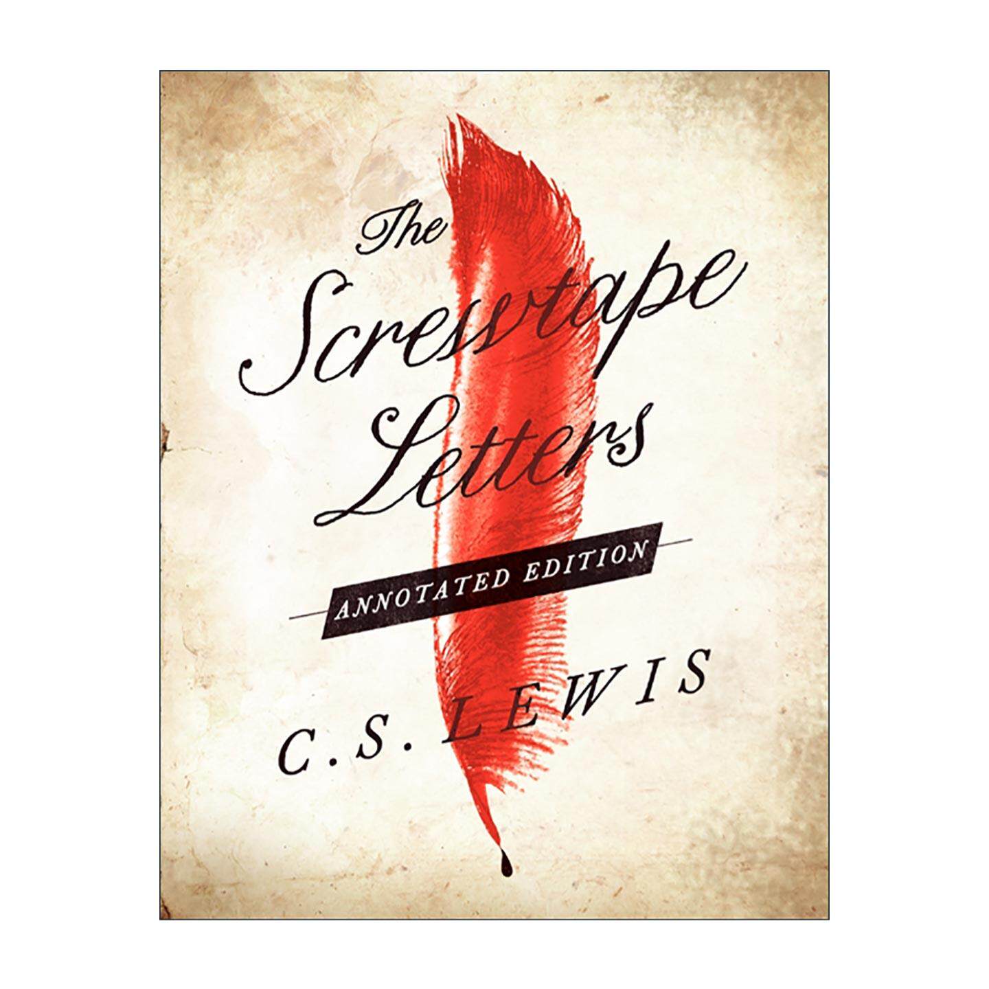 英文原版 The Screwtape Letters 魔鬼家书 地狱来鸿 精装注释版 CS路易斯书信体裁小说 英文版 进口英语原版书籍