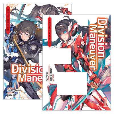 英文原版 Division Maneuver 分区机动系列2册 英雄转生 银河英雄 日本漫画 Nidy-2D- 英文版 进口英语原版书籍