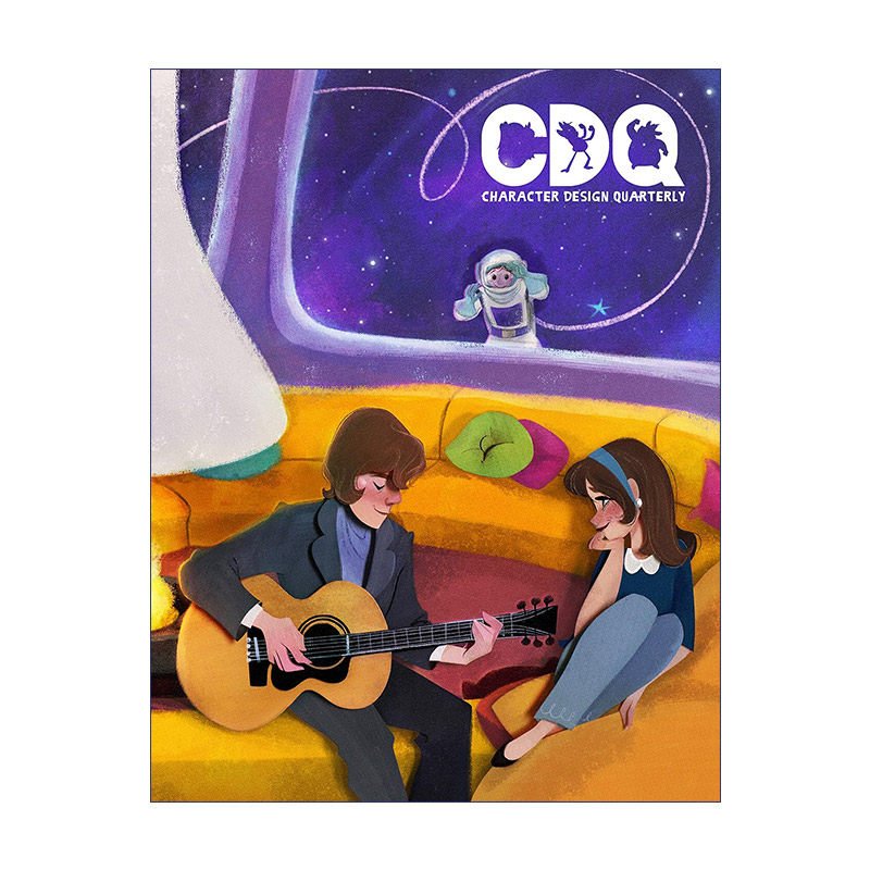 英文原版 Character Design Quarterly 24 CDQ角色设计季刊24 人物设计指南 动画角色设计指导科普读物 英文版 进口英语原版书籍