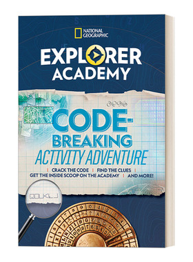 英文原版 Explorer Academy Codebreaking Activity Adventure  探险家学院破解代码历险记 英文版 进口英语原版书籍