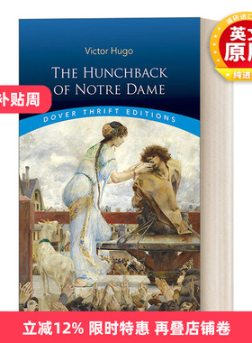 英文原版 The Hunchback of Notre Dame 巴黎圣母院 雨果 Dover Thrift Editions 英文版 进口英语原版书籍