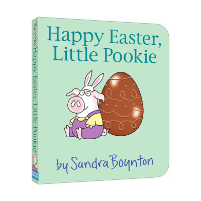 英文原版 Happy Easter  Little Pookie 复活节快乐 猪猪宝贝 桑德拉博因顿 英文版 进口英语原版书籍