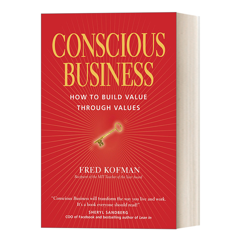 英文原版 Conscious Business  清醒  如何用价值创造价值 英文版 进口英语原版书籍