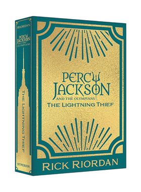 英文原版 Percy Jackson and the Olympians The Lightning Thief Deluxe Collector's Edition 波西杰克逊与奥林匹斯1 进口书籍