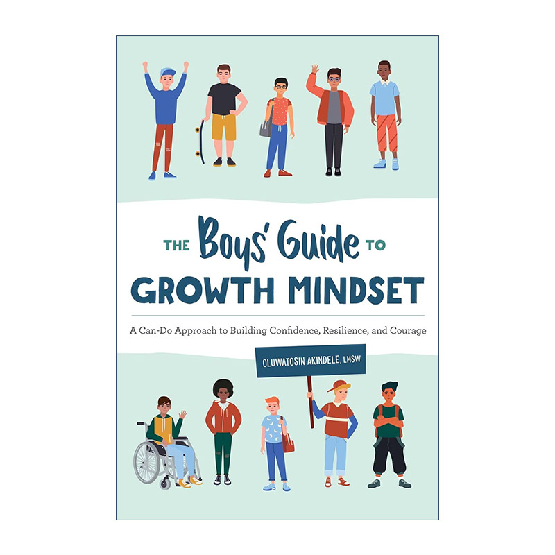 英文原版 The Boys' Guide to Growth Mindset 男孩 12岁请打开成长性思维 英文版 进口英语原版书籍