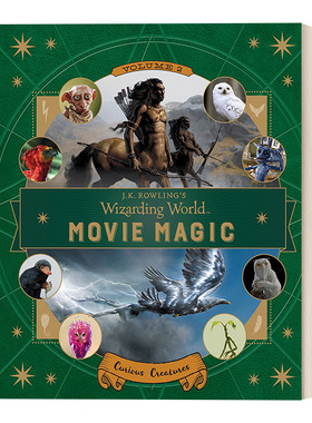 英文原版 J.K. Rowling's Wizarding World 罗琳的魔法世界 电影魔法卷二 精装电影周边画册 Jody Revenson 英文版 进口英语书籍
