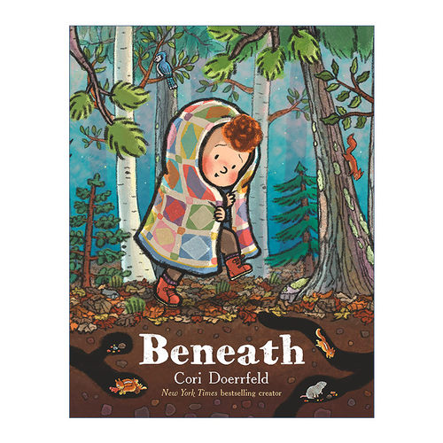 英文原版 Beneath 表面之下 精装绘本 温情故事 纽约时报畅销书作者 Cori Doerrfeld 英文版 进口英语原版书籍
