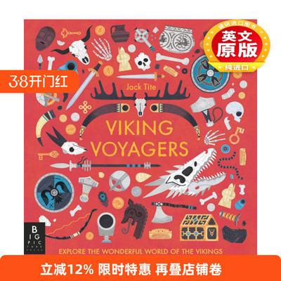 英文原版 Viking Voyagers 维京航海者 历史科普百科 英文版 进口英语原版书籍
