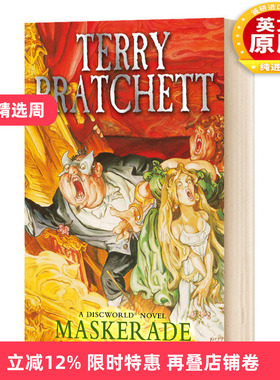 英文原版 Maskerade 碟形世界18 剧院幽魂 科幻小说 Discworld Novel 18 英文版 进口英语原版书籍