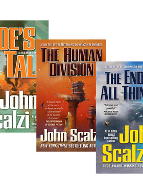 英文原版 Old Man's War 垂暮之战4-6册 老人的战争 John Scalzi 人类决裂 佐伊的战争 英文版 进口英语原版书籍