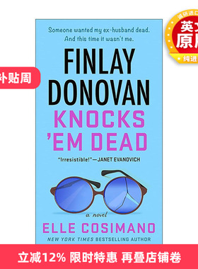 英文原版 Finlay Donovan Knocks 'Em Dead 这个杀手有点囧2 英文版 进口英语原版书籍