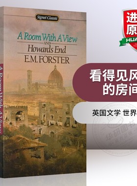 正版 看得见风景的房间 英文原版 A Room with a View and Howards End 霍华德庄园 英文版世界名著小说 进口书籍