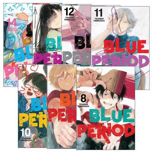 英文原版 Blue Period 蓝色时期系列8-14册 漫画 山口飞翔 英文版 进口英语原版书籍