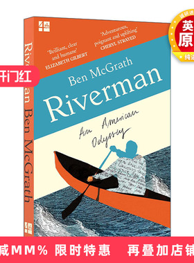 英文原版 Riverman 河上旅人 美国奥德赛 纽约客撰稿人Ben McGrath 英文版 进口英语原版书籍