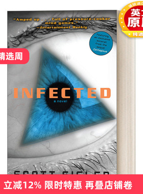 英文原版 Infected 01 Infected 感染系列1 感染 科幻惊悚恐怖小说 Scott Sigler 英文版 进口英语原版书籍