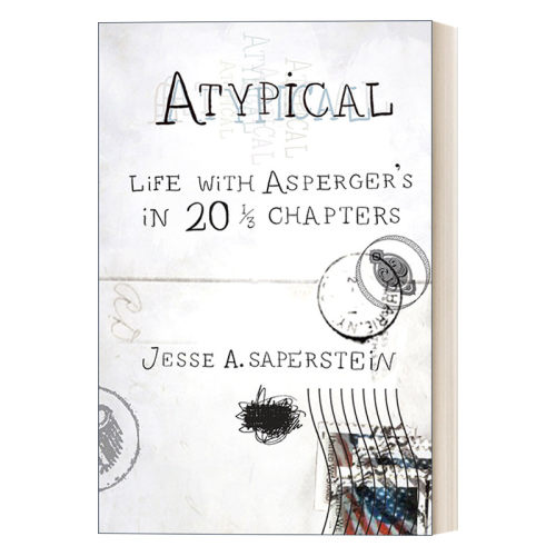 英文原版 Atypical Life with Asperger's in 20 1/3 Chapters 非典型 20又1/3章阿斯伯格综合征患者的生活 英文版 进口英语书籍