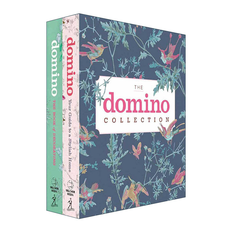 英文原版 The Domino Decorating Books Box Set 多米诺装饰之书 2册盒装 英文版 进口英语原版书籍
