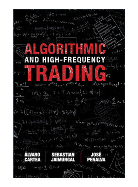 英文原版 Algorithmic and High-Frequency Trading 算法和高频交易 Alvaro Cartea 精装 英文版 进口英语原版书籍
