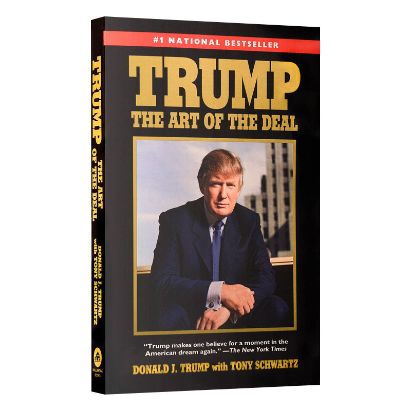 英文原版 Trump the Art of the Deal 唐纳德 特朗普 交易的艺术 英文版 进口英语原版书籍