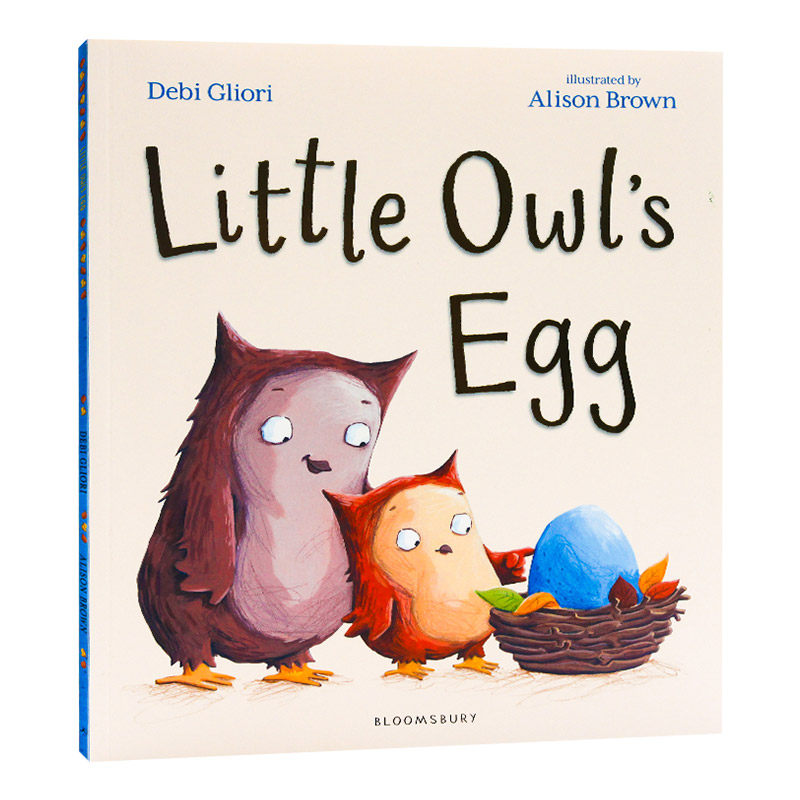 小猫头鹰的蛋 little owls egg 英文原版绘本 儿童英语图画故事书