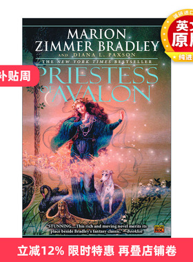 英文原版 Avalon 02 Priestess of Avalon 阿瓦隆三部曲02 阿瓦隆女祭司 奇幻小说 Marion Zimmer Bradley 英文版 进口英语书籍