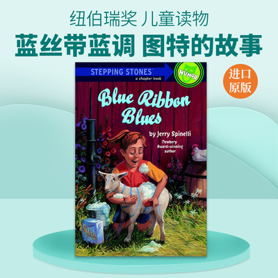 英文原版 Blue Ribbon Blues A Stepping Stone Book 蓝丝带蓝调 图特的故事 英文版 进口英语原版书籍