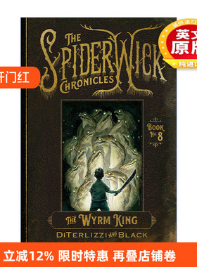 英文原版 The Wyrm King 奇幻精灵历险记8 英文版 进口英语原版书籍