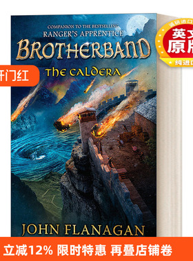 英文原版 The Caldera The Brotherband Chronicles Book 7 兄弟团编年史系列7 火山口 青少年奇幻冒险小说 英文版 进口英语书籍