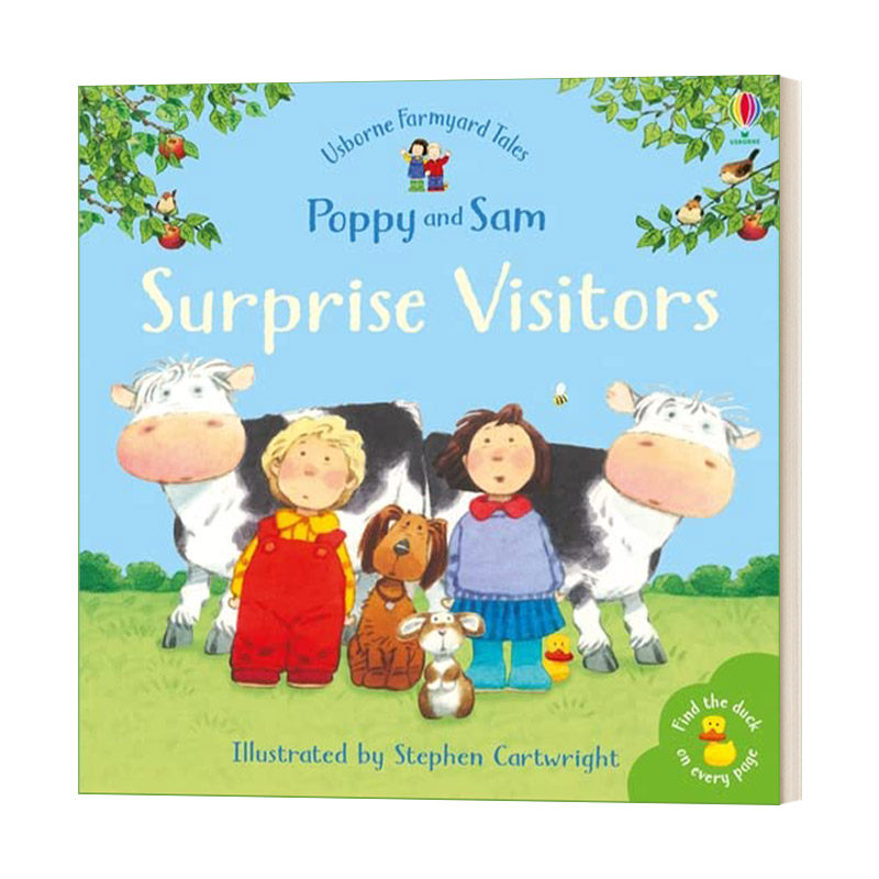 英文原版 Farmyard Tales Poppy and Sam Surprise Visitor 农场故事 惊喜来客 儿童启蒙故事书 英文版 进口英语原版书籍